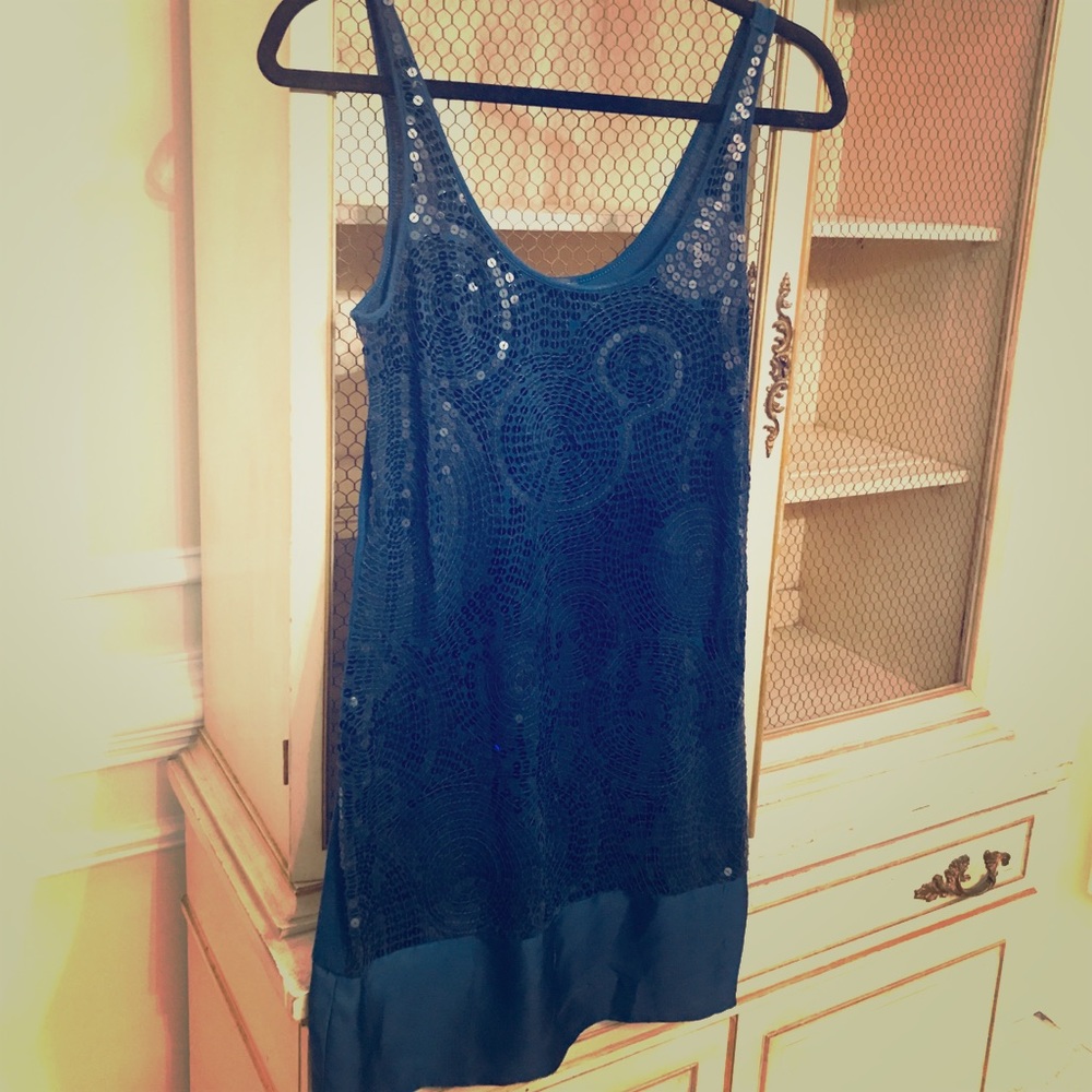 Express sequin mini dress, size XS